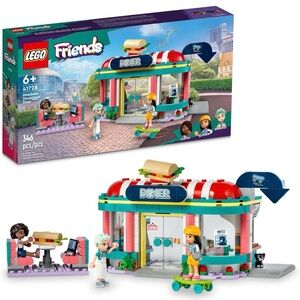 LEGO Friends Diner Set - Red, Green, White